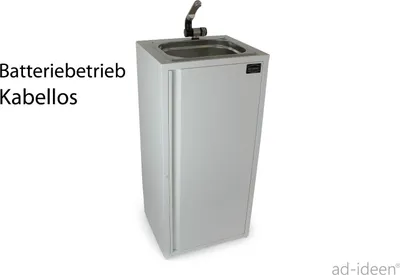 Obrázok produktu pre Mobilné umývadlo na ruky Umývadlo na batérie Samostatný stánok s občerstvením Gastro