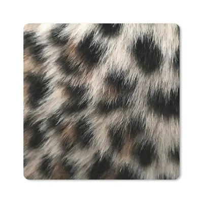 Produktbild von MuchoWow® Mauspad Mousepad Nahaufnahme Pantherdruck 30x30 cm - Mousepads - Maus Mat - Pad - Mausunterlage - Gaming
