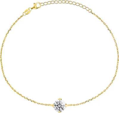 Immagine prodotto di Bracciale elegante placcato oro con zircone BRC23Y