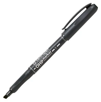 Produktbild von Popisovač OHP Centropen 2638 B čierny