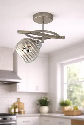 Zdjęcie produktu dla Euro-Lamp Lampa Sufitowa Kosmo 1 satyna 1x60W PRODUCENT