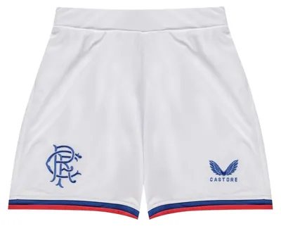 Produktbild von Rangers FC - Fußballshorts für Kinder GT13367 (146-152) (Weiß/Rot)