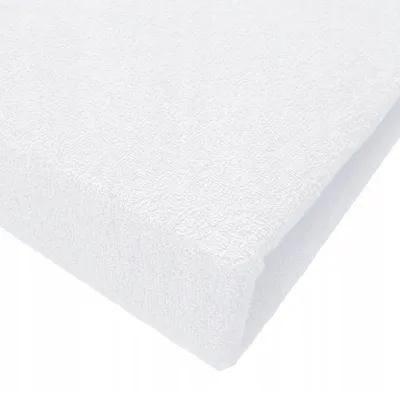 Obrázek produktu pro Bavlněné prostěradlo bez gumy, rozměr 140x200 cm, bílé