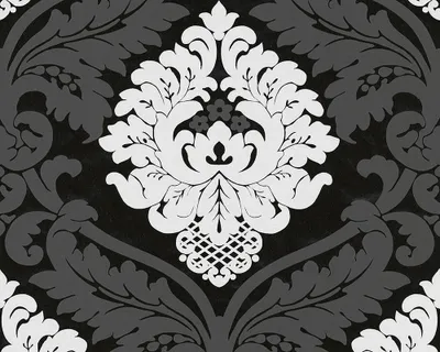 Produktbild von A.S. Création Vliestapete Black & White, schwarz, weiss, 10,05 m x 0,53 m, 554314, 5543-14