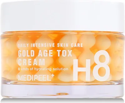 Produktbild von Medi-Peel Gold Age Tox Cream - Anti-Falten-Creme in Kapseln mit Seidenraupenextrakt
