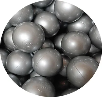 Image de MONIO for kids Lot de 50 balles - gris argenté