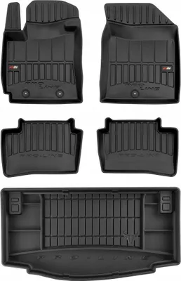 Immagine prodotto di SET di tappetini in gomma 3D Hyundai i10 2 HB 2013-2019
