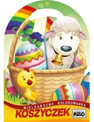 Obrázok produktu pre Koszyczki wielkanocne - kolorowanka