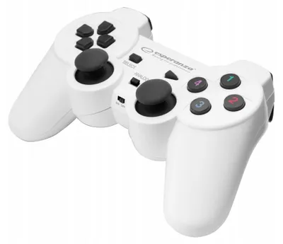 Image de Esperanza - Manette de jeu sans fil pour PC/PS3, GX600 - Blanc