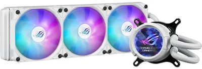 Image de Asus WAK ROG STRIX LC III 360 ARGB LCD WHT