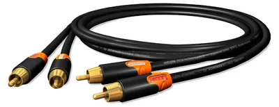 Produktbild von RCA-Cinchkabel RCA, 2 x | RCA-Cinch / RCA-Cinch, HICON | 3,00 m