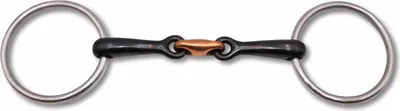 Produktbild von Sweet Iron Wassertrense Kupfermundstück Snaffel Bit double Sweet Iron Snaffle in 125mm