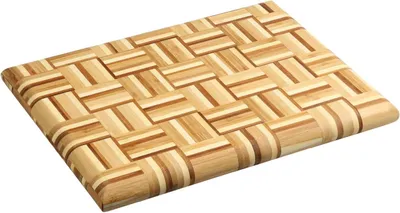Produktbild von KESPER Schneidebrett Bambus – 40 x 30 x 3,5 cm – vierfarbig & dekorativ – hochwertiges Küchenbrett aus nachhaltigem Holz – 58367