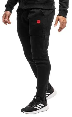 Image de Ozoshi - Pantalon de jogging « James » pour homme PP10071 (L) (noir)
