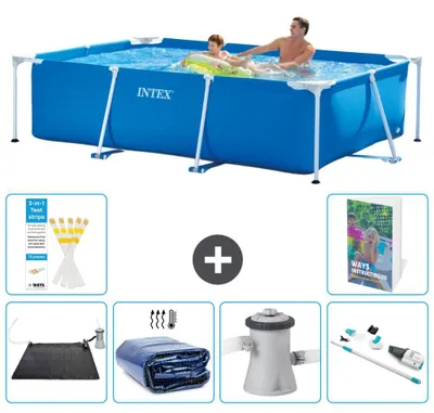 Obrázok produktu pre Obdĺžnikový bazén s rámom – 260x160x65 cm – 5-dielny model S82