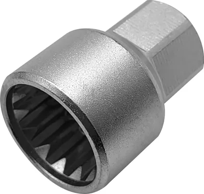 Image de Remplacement de la clé à écrou d'antivol de roue pour Porsche, 58 adaptateur de serrure à douille à paroi épaisse, outil pour enlever l'antivol