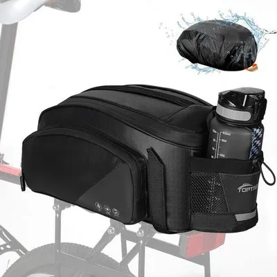 Produktbild von Famanu Fahrradtaschen für Gepäckträger - 12 L, wasserdicht und reflektierend