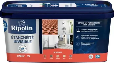 Obrázek produktu pro Tmel RIPOLIN Multi-Support, neviditelný, 2 l, proti pronikání vody, ochrana proti povětrnostním vlivům, kvalita A+