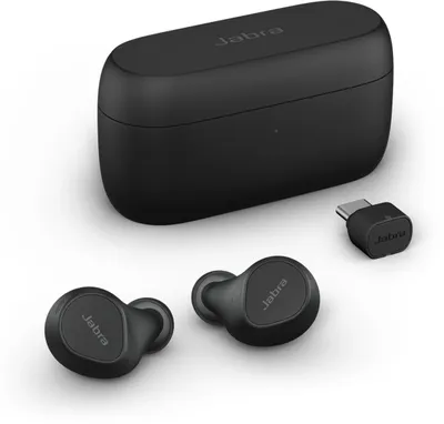 Zdjęcie produktu dla Jabra Evolve2 Buds, True Wireless Stereo (TWS), Połączenia/muzyka, 5,4 g, Zestaw słuchawkowy, Czarny