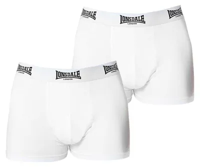 Produktbild von Lonsdale - Boxershorts für Herren (2er-Pack) GT33611 (S) (Weiß)