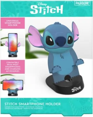 Zdjęcie produktu dla Paladone - Uchwyt na smartfon Disney Stitch 13cm, akcesorium premium