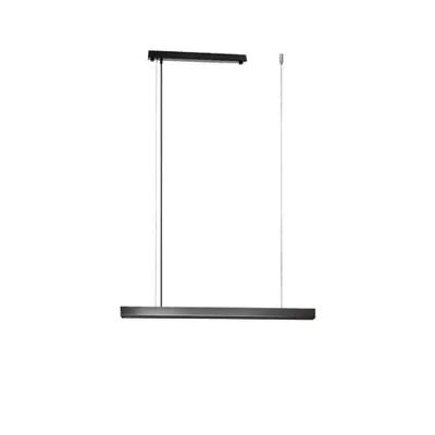 Zdjęcie produktu dla Żyrandol LED ISASEKI czarny 9W Ciepła biel 1099lm aluminium wym:150x90x3cm IP20 Shilo