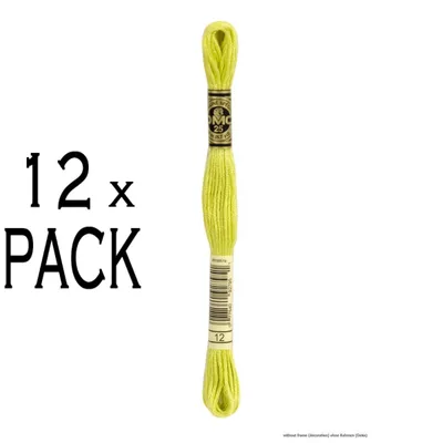 Immagine prodotto di 12x Filo da ricamo DMC Mouline Special 117MC -12, 6 veli, 8m, PU
