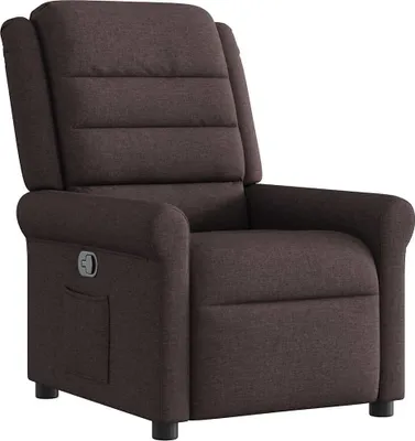 Obrázek produktu pro vidaXL Relax křeslo tmavě hnědá látka