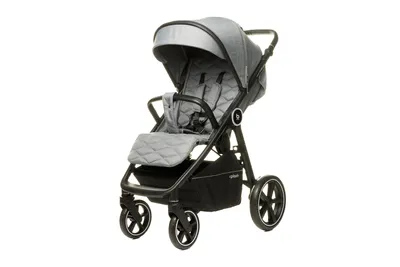 Produktbild von 4Baby | Kinderwagen - Buggy Kinderwagen - Grau - mit UV50 Sonnenschutz und Moskitonetz - mit Einhand-Faltung - bis zu 22 kg - Xplode lite