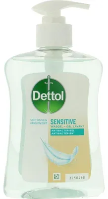 Productafbeelding van Dettol Handzeep Sensitive (250 ml)