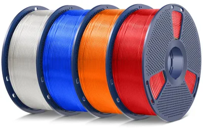 Image de Filament TPU transparent pour imprimante 3D, 4 kg, flexible et à impression rapide