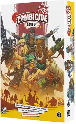 Zdjęcie produktu dla Asmodee Zombicide Gear Up Gra planszowa Wersja hiszpańska Przezroczysta  Przezroczysta Jeden rozmiar