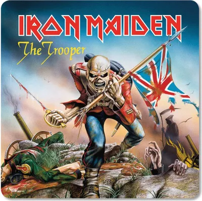 Produktbild von KKL Iron Maiden Untersetzer Pack The Trooper (6) KKLCSTIM4