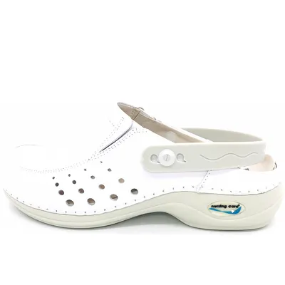 Produktbild von nursing care Damen Clog in Weiß, Größe 41