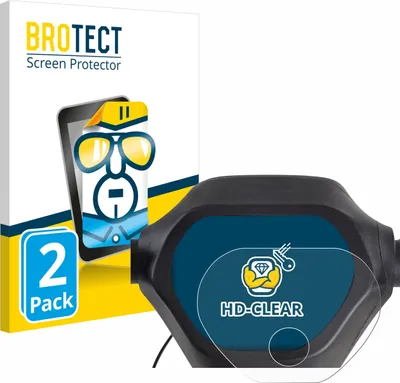 Produktbild von 2x Für Epowerfun ePF-2 Schutzfolie BROTECT Displayschutz Display Schutz Folie Klar Transparent