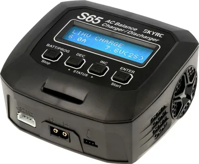 Produktbild von SkyRC S65 AC Ladegerät LiPo 2-4s 6A 65W Entladen 2A 10W