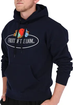 Produktbild von Fruit of the Loom Kapuzenpullover mit Vintage-Logo Farbe: deep navy Größe: 2XL