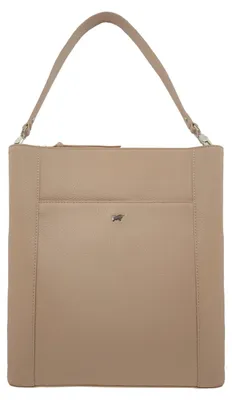 Productafbeelding van Handtas HANNA, tote bag, beige, dames - leer