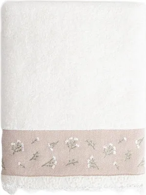 Produktbild von HOMLA Handtuch VELIA mit dekorativer Stickerei, 70x130 cm
