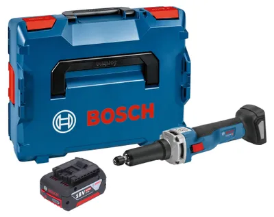 Immagine prodotto di Bosch GGS 18V-23 LC Smerigliatrice diritta professionale a batteria 18 V senza spazzole + 1x batteria ricaricabile 4,0 Ah + L-Boxx - senza caricabatterie