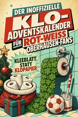 Produktbild von Der inoffizielle Klo-Adventskalender für Rot-Weiß Oberhausen-Fans