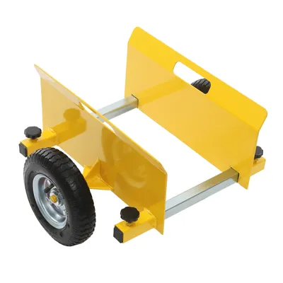 Image de Chariot à panneaux réglable avec roues de 8 pouces pour panneaux de construction sèche max 250-300kg
