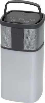 Produktbild von AEG Bluetooth Lautsprecher BSS 4841 19,5x9,5x69,5 cm Grau