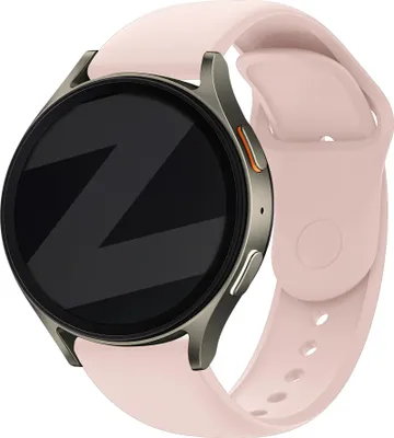 Produktbild von Bandz Universal 20mm Sportarmband „Easy Fit“ Hellrosa – Stilvolles Ersatzband kompatibel mit Samsung Galaxy Watch, Huawei GT, Amazfit, Polar & Withings – Leicht & Alltagstauglich