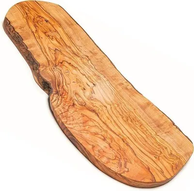 Immagine prodotto di Tagliere in legno d'ulivo per barbecue, formaggio e pane