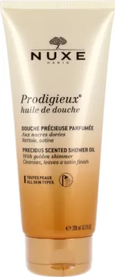 Produktbild von Nuxe Prodigieux Golden Shimmer Shower Oil 200 ml
