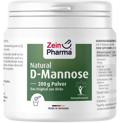 Obrázek produktu pro Zein Pharma přírodní d-manóza, prášek, 200 g 13779