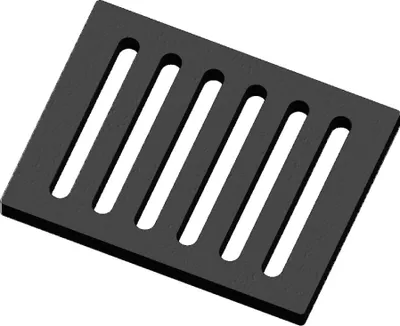 Produktbild von Kaminrost / Ascherost 215x165x15mm passend für Kleining**
