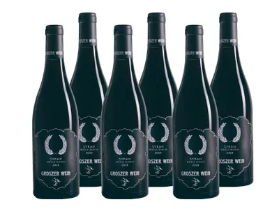 Produktbild von Naturwein Syrah Whole Bunch Limited Edition vom Weingut Groszer Wein - 6er Karton