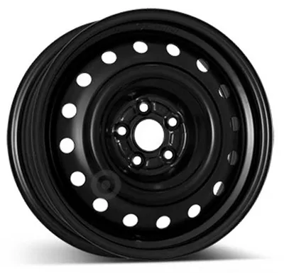 Produktbild von 16 Zoll Stahlfelge ALCAR 16"x6.5" 5x100 PCD ET55 56.00mm Felge Schwarz